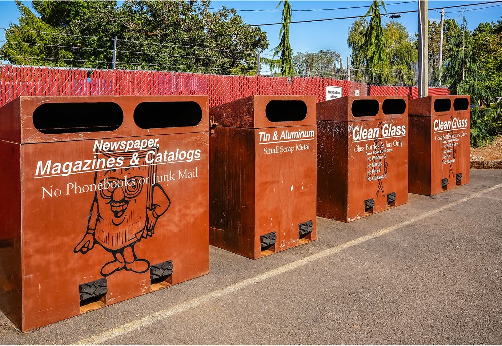 recycling container